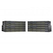 Switch Cisco Gigabit Ethernet Catalyst 2960-XR PoE 370W, 48 Puertos 10/100/1000Mbps + 2 Puertos SFP+, 216 Gbit/s - Gestionado - 