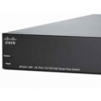 Switch Cisco Fast Ethernet SF220-24P PoE 180W, 24 Puertos 10/100Mbps + 2 Puertos SFP, 8.8 Gbit/s, 8192 Entradas - Gestionado - E