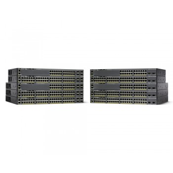 Switch Cisco Gigabit Ethernet Catalyst 2960-XR 2x10G IP Lite, 48 Puertos 10/100/1000Mbps + 2 Puertos SFP+, 216 Gbit/s - Envío Gr