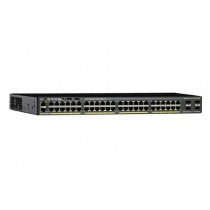 Switch Cisco Gigabit Ethernet Catalyst 2960-X, 48 Puertos 10/100/1000Mbps, 216 Gbit/s - Gestionado - Envío Gratis