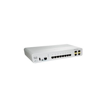 Switch Cisco Gigabit Ethernet Catalyst 2960-C 2x Dual Uplink LAN Lite, 15 Puertos 10/100/1000Mbps, 8000 Entradas - Gestionado - 