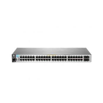 Switch HPE Gigabit Ethernet 2530-48G-PoE+, 10/100/1000Mbps, 104Gbit/s, 52 Puertos - Envío Gratis