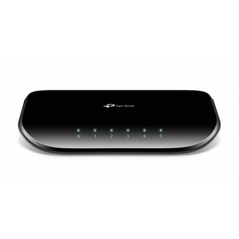 Switch TP-Link Gigabit Ethernet TL-SG1005D, 10/100/1000Mbps, 16Gbit/s, 5 Puertos – No Administrable - Envío Gratis