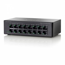 Switch Cisco Fast Ethernet SF110D-16HP PoE, 16 Puertos 10/100Mbps, 3.2 Gbit/s, 8000 Entradas - No Administrable - Envío Gratis