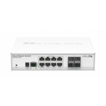 Switch MikroTik Gigabit Ethernet Cloud Router, 8 Puertos 10/100/1000Mbps + 4 Puertos SFP - Gestionado - Envío Gratis