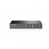 Switch TP-Link Gigabit Ethernet TL-SG1016D, 16 Puertos 10/100/1000Mbps, 32Gbit/s, 8000 Entradas – No Administrable - Envío Grati