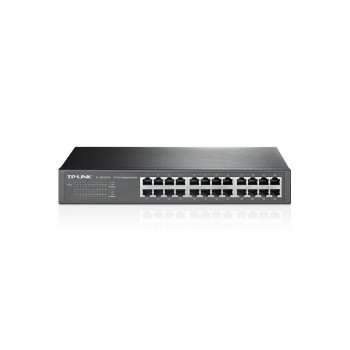 Switch TP-Link Gigabit Ethernet TL-SG1024D, 24 Puertos 10/100/1000Mbps, 48 Gbit/s, 8000 Entradas – No Administrable - Envío Grat