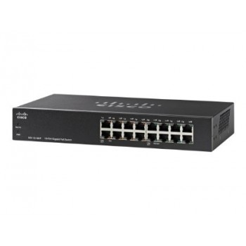 Switch Cisco Gigabit Ethernet Small Business 110, 16 Puertos 10/100/1000Mbps, 32 Gbit/s, 8000 Entradas - No Administrable - Enví