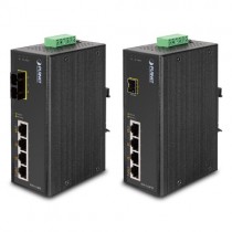 Switch Planet Fast Ethernet ISW-514PTF, 4 Puertos 10/100Mbps + 1 Puerto SFP, 1 Gbit/s, 2000 Entradas - Envío Gratis