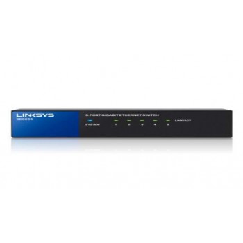 Switch Linksys Gigabit Ethernet SE3005, 5 Puertos - No Administrable - Envío Gratis