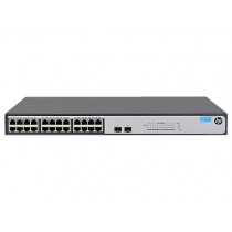 Switch HPE Gigabit Ethernet 1420-24G-2SFP, 24 Puertos 10/100/1000Mbps + 2 Puertos SFP, 52 Gbit/s, 8192 Entradas - Envío Gratis