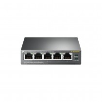 Switch TP-Link Gigabit Ethernet TL-SG1005P, 5 Puertos 10/100/1000, 10Gbit/s, 2000 Entradas - No Administrable - Envío Gratis