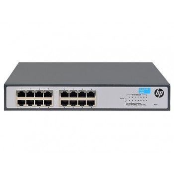 Switch HPE Gigabit Ethernet JH016A, 16 Puertos 10/100/1000Mbps, 32 Gbit/s - No Administrable - Envío Gratis