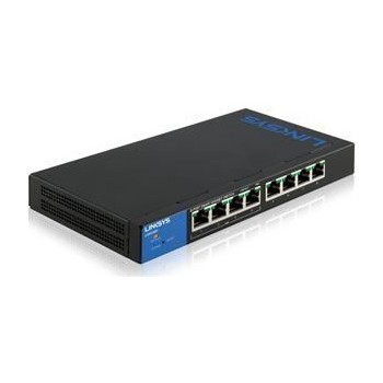 Switch Linksys Gigabit Ethernet LGS308P, 8 Puertos 10/100/1000 Mbps, 16 Gbit/s, 8000 Entradas - Gestionado - Envío Gratis