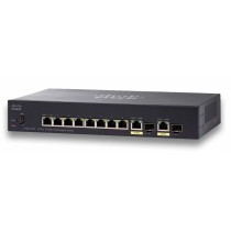 Switch Cisco Fast Ethernet Small Business SF352-08P, 8 Puertos 10/100Mbps + 2 Puertos SFP, 5.6 Gbit/s, 16.384 Entradas - Envío G