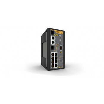 Switch Allied Telesis Gigabit Ethernet IS230-10GP, 8 Puertos 10/100/1000Mbps + 2 SFP, 20 Gbit/s, 8000 Entradas - Gestionado - En