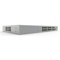 Switch Allied Telesis Fast Ethernet AT-FS980M/18PS, 16 Puertos 10/100Mbps + 2 Puertos SFP, 7.2Gbit/s, 16.000 Entradas Gestionado