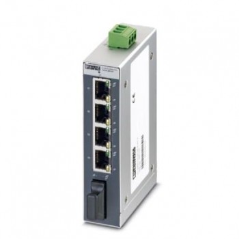 Switch Phoenix Contact Fast Ethernet SFNB 4TX/FX, 4 Puertos 10/100Mbps - No Administrable - Envío Gratis