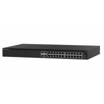 Switch Dell Gigabit Ethernet N1124P-ON, 24 Puertos 10/100/1000Mbps + 4 Puertos SFP+, 128 Gbit/s, 16.000 Entradas - Gestionado - 