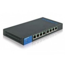 Switch Linksys Gigabit Ethernet LGS308, 8 Puertos 10/100/1000 Mbps, 16 Gbit/s, 8000 Entradas - Gestionado - Envío Gratis