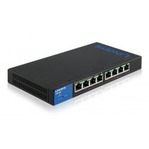 Switch Linksys Gigabit Ethernet LGS308MP-EU, 8 Puertos 10/100/1000Mbps, 16 Gbit/s, 8000 Entradas - Gestionado - Envío Gratis