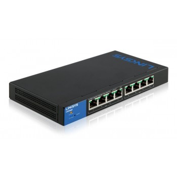 Switch Linksys Gigabit Ethernet LGS308MP-EU, 8 Puertos 10/100/1000Mbps, 16 Gbit/s, 8000 Entradas - Gestionado - Envío Gratis