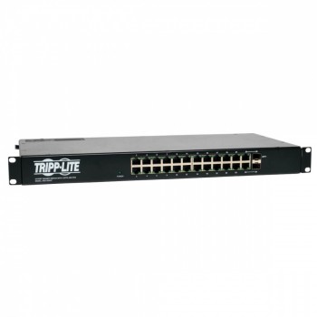 Switch Tripp Lite Gigabit Ethernet NSU-G24C2, 24 Puertos 10/100/1000Mbps + 2 Puertos SFP, 48 Gbit/s, 8000 Entradas - Envío Grati