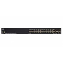 Switch Cisco Gigabit Ethernet SG350X-24, 24 Puertos 10/100/1000Mbps + 2 Puertos SFP+, 128 Gbit/s, 16.000 Entradas - Gestionado -