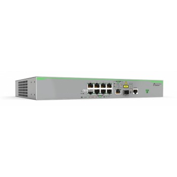 Switch Allied Telesis Fast Ethernet AT-FS980M/9-10, 8 Puertos 10/1000Mbps+1 Puertos SFP, 3.6 Gbit/s, 16.000 Entradas Gestionado 