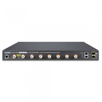 Switch Planet Gigabit Ethernet LRP-822CS, 8 Puertos 10/100/1000Mbps + 8 Puertos SFP, 9.6 Gbit/s, 8000 Entradas - Gestionado - En