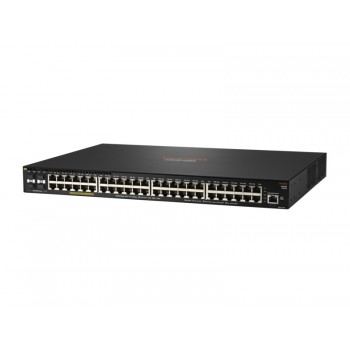 Switch HPE Gigabit Ethernet Aruba 2930F, 48 Puertos 10/100/1000Mbps + Puertos SFP, 176 Gbit/s - Gestionado - Envío Gratis