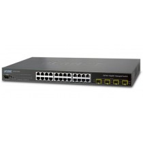 Switch Planet Gigabit Ethernet WGSW-24040R, 24 Puertos 10/100/1000Mbps + 4 Puertos SFP, 48 Gbit/s, 8000 Entradas - Gestionado - 