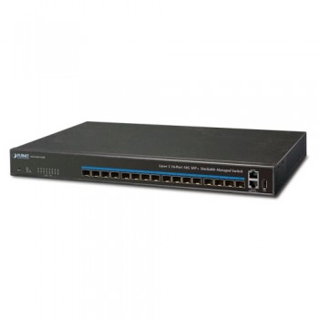 Switch Planet Gigabit Ethernet SGS-6340-16XR, 2 Puertos 10/100/1000Mbps + 16 Puertos SFP+, 320 Gbit/s, 16000 Entradas - Envío Gr