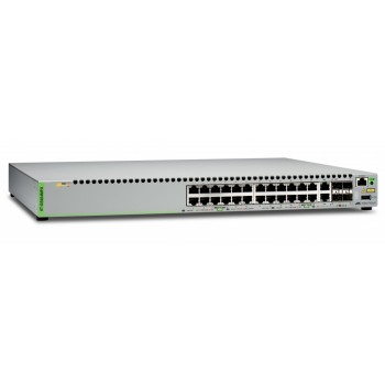 Switch Allied Telesis Gigabit Ethernet GS924MPX, 24 Puertos 10/100/1000 + 2 Puertos SFP/SFP+, 92Gbit/s, 16.000 Entradas - Envío 