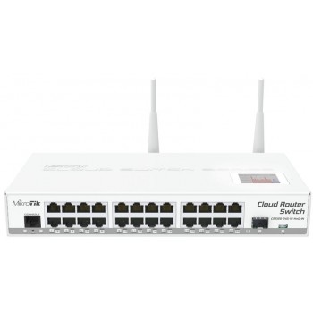 Switch MikroTik Gigabit Ethernet Cloud Router, 24 Puertos 10/100/1000Mbps - Gestionado - Envío Gratis