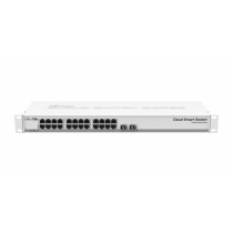 Switch MikroTik Gigabit Ethernet Cloud Smart, 24 Puertos 10/100/1000Mbps + 2 Puertos SFP+, Gestionado - Envío Gratis