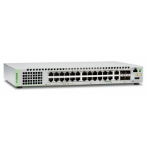 Switch Allied Telesis Gigabit Ethernet GS924MX, 24 Puertos 10/100/1000Mbps + 4 Puertos SFP, 92 Gbit/s, 16.000 Entradas - Envío G