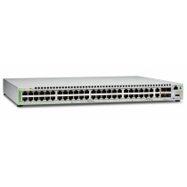 Switch Allied Telesis Gigabit Ethernet AT-GS948MPX-10, 48 Puertos 10/100/1000Mbps + 2 Puertos SFP, 140 Gbit/s, 16.000 Entradas -