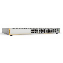 Switch Allied Telesis Gigabit Ethernet AT-X230-28GP, 24 Puertos 10/100/1000 + 4 Puertos SFP, 56 Gbit/s, 16.000 Entradas - Envío 