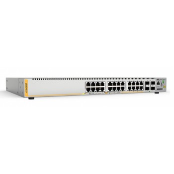 Switch Allied Telesis Gigabit Ethernet AT-X230-28GP, 24 Puertos 10/100/1000 + 4 Puertos SFP, 56 Gbit/s, 16.000 Entradas - Envío 