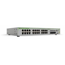 Switch Allied Telesis Gigabit Ethernet AT-GS970M/28, 24 Puertos 10/100/1000Mbps + 4 Puertos SFP, 56 Gbit/s, 16.000 Entradas - En