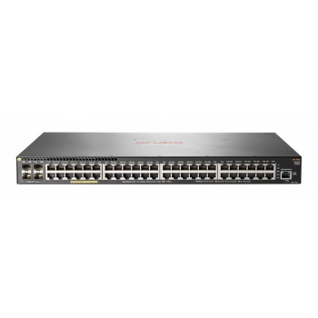 Switch HP Gigabit Ethernet Aruba 2930F, 48 Puertos 10/100/1000Mbps + 4 Puertos SFP+, 176 Gbit/s, 32.768 Entradas - Gestionado - 