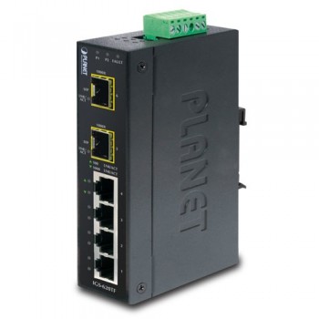 Switch Planet Gigabit Ethernet IGS-620TF, 4 Puertos 10/100/1000Mbps + Puertos SFP, 12 Gbit/s, 1000 Entradas - No Administrable -