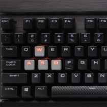 Teclado Gamer Corsair K70 LED Red, Teclado Mecánico, Cherry MX Red, Alámbrico, Negro - Envío Gratis