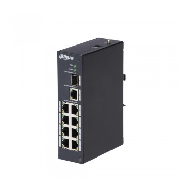 Switch Dahua Fast Ethernet PFS3110-8P-96, 10 Puertos 10/100Mbps, 7.6 Gbit/s, 8000 Entradas - No Administrable - Envío Gratis