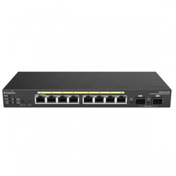 Switch EnGenius Gigabit Ethernet EWS2910P, 10 Puertos 10/100/1000Mbps + 2 Puertos SFP, 20 Gbit/s - Gestionado - Envío Gratis