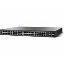 Switch Cisco Fast Ethernet SF350-48, 48 Puertos 10/100Mbps + 2 Puertos SFP, 17.6 Gbit/s, 16.384 Entradas - Gestionable - Envío G