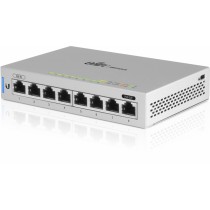 Switch Ubiquiti Networks Gigabit Ethernet UniFi Switch 8, 8 Puertos 10/100/1000Mbps (sin PoE), 16 Gbit/s - Gestionable - Envío G