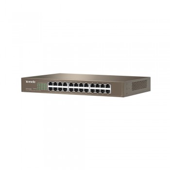 Switch Tenda Fast Ethernet TEF1024D, 24 Puertos 10/100Mbps, 4,8 Gbit/s, 4000 Entradas - No Administrable - Envío Gratis