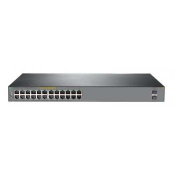 Switch HPE Gigabit Ethernet OfficeConnect 1920S, 24 Puertos 10/100/1000Mbps + 2 Puertos SFP, 52 Gbit/s, 16.000 Entradas - Envío 